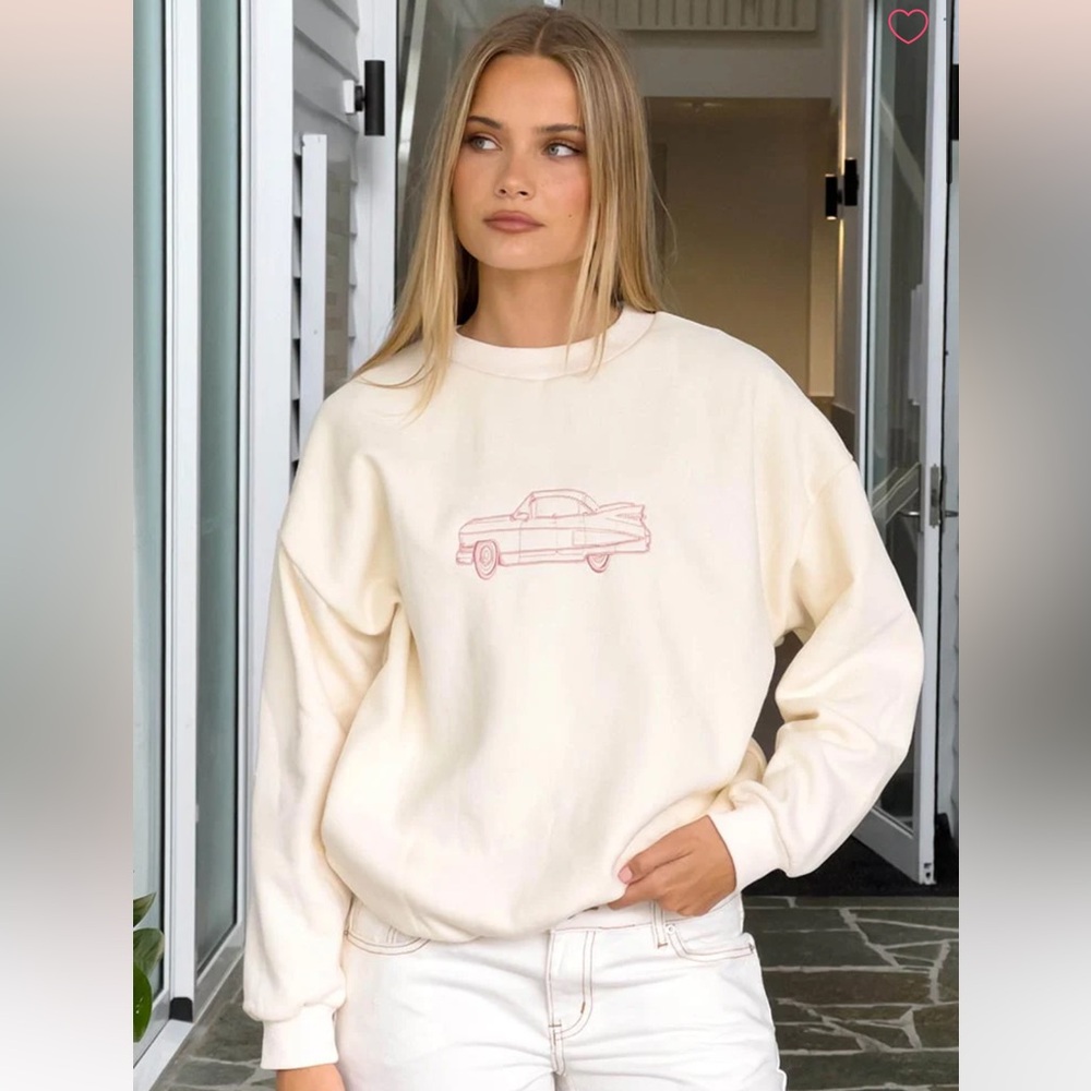 Beginning Boutique Eloise Cream Crew Neck - Size 14